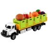 LEAN TOYS Roheline toiduveoauto 1:55
