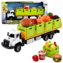 LEAN TOYS Roheline toiduveoauto 1:55