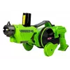 LEAN TOYS Gun Launcher Car 2 in 1 Remotely Operated Foam Discs Green