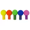 LEAN TOYS Juuste värvimise komplekt lastele 5 värvi ja kustutuskummi