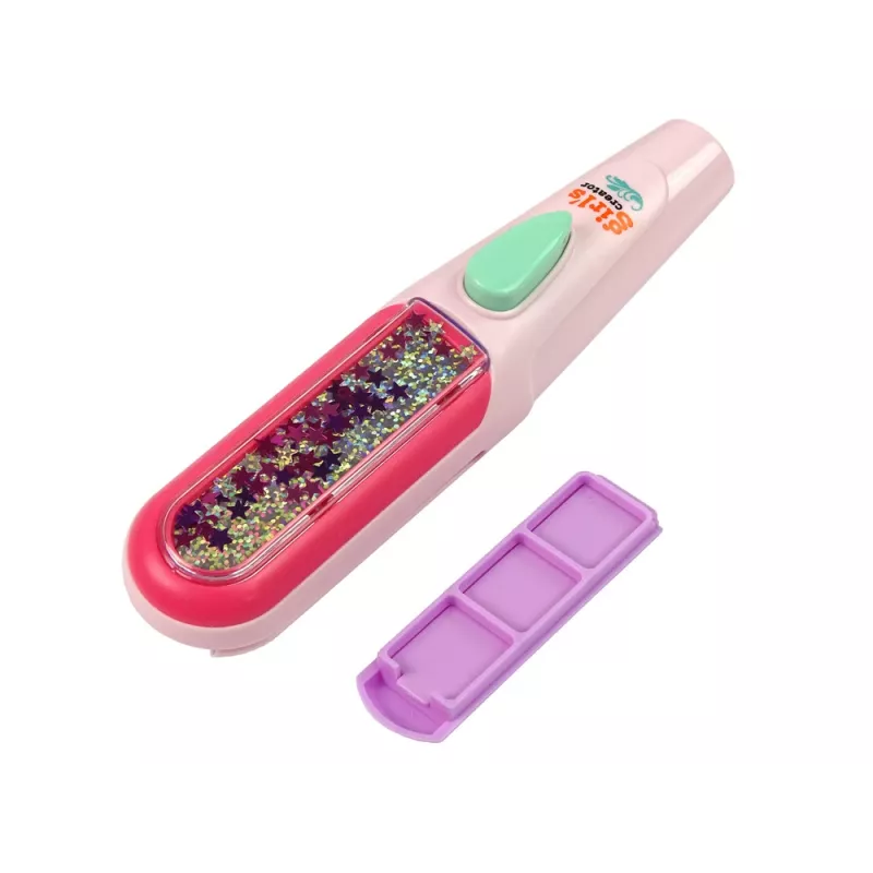 LEAN TOYS Juuste värvimise komplekt Sirgendaja Kiud 6 värvi