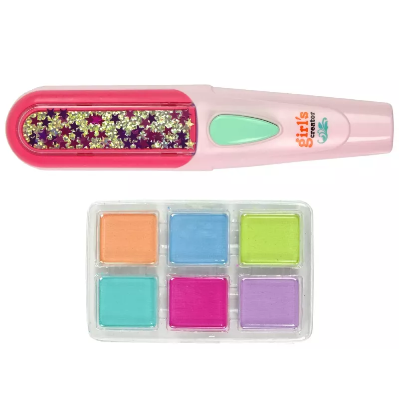 LEAN TOYS Juuste värvimise komplekt Sirgendaja Kiud 6 värvi