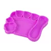 LEAN TOYS Juuste kujundamise komplekt sirgendaja ja värviliste kriitidega kiududele + juukseaksessuaarid