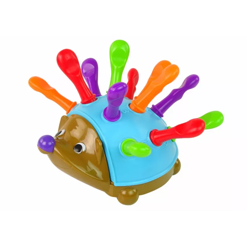 LEAN TOYS Siilipusle Sinine Värvilised Okkad