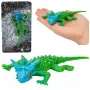 LEAN TOYS Sarviksisaliku kummist kujuke venitatav realistlik 20 cm