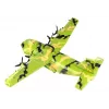 LEAN TOYS Hiiglaslik sõjalennuk 55cm koos tarvikutega