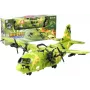 LEAN TOYS Hiiglaslik sõjalennuk 55cm koos tarvikutega