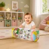LEAN TOYS Täispuhutav roomamisrull väikelastele Ükssarvik 48 x 20 cm