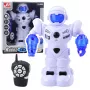 LEAN TOYS Intelligentne kaugjuhitav robot RC kaugjuhtimispuldi, tulede ja helidega