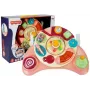 LEAN TOYS Interaktiivne beebipaneel mänguasi Muusika Loomad Roosa