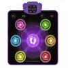 LEAN TOYS interaktiivne tantsumatt lastele Bluetooth 5.0-ga, 5 mängurežiimi ja 3 keelt