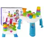 LEAN TOYS Interaktiivne õppelaud pallisorteerija ja liuga sinine