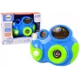 LEAN TOYS Interaktiivne fotokaamera beebile Meloodiad valgusest ja helidest Sinine värv