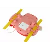 LEAN TOYS Interaktiivne roosa rool Simulaator Multifunktsionaalne