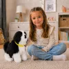 LEAN TOYS Interaktiivne pehme koer pehme karvaga, Border Collie tõug
