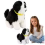 LEAN TOYS Interaktiivne pehme koer pehme karvaga, Border Collie tõug