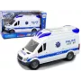 LEAN TOYS Interaktiivne politsei raadioauto valgus- ja heliefektide ning avatavate ustega