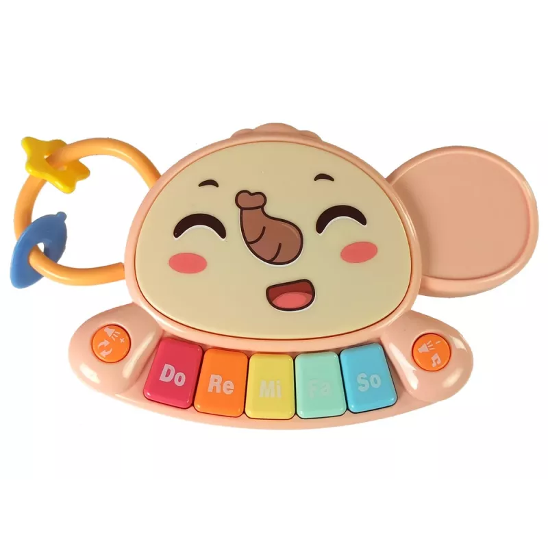LEAN TOYS Interactive Pusher Walker Table 2in1 Pink