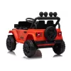 LEAN TOYS Jeep Rubicon DK-JWR558 24V Oranž Akuga Sõiduk koos Vanemate Kaugjuhtimispuldiga