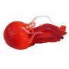 LEAN TOYS Meduus Kummist Kujuke Venitatav Realistlik Mereelukas 9 cm