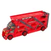 LEAN TOYS Suur 3-korruseline veokihaagis raskeveok koos pikendatava auto stardirambiga