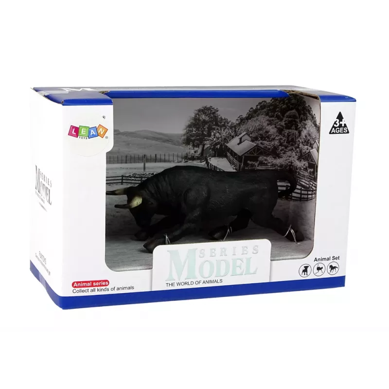 LEAN TOYS Large Collector's Figurine Bull Animals of the World