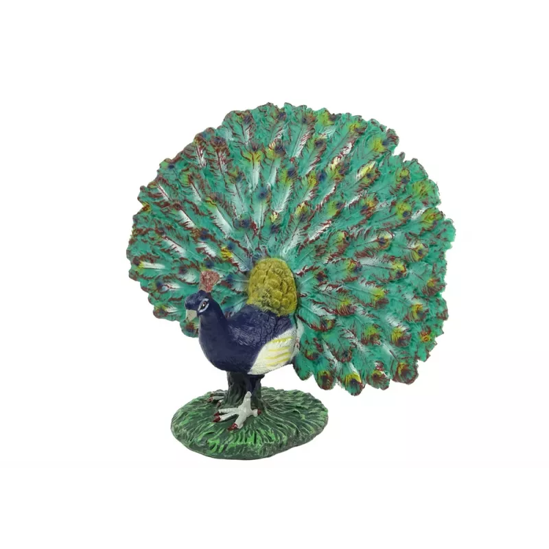 LEAN TOYS Suur kollektsionääri kujuke Royal Peacock