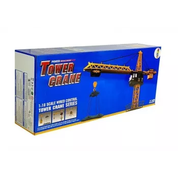 LEAN TOYS Suur ehituskraana reguleeritava kaugjuhitava konksuga 182 cm