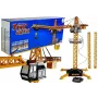 LEAN TOYS Suur ehituskraana reguleeritava kaugjuhitava konksuga 182 cm