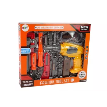 LEAN TOYS Suur isetegemise komplekt + akutrell