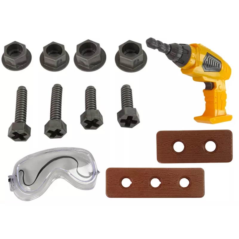 LEAN TOYS Suur isetegemise komplekt + akutrell