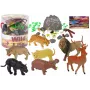 LEAN TOYS Suur loomafiguuride komplekt Metsloomad Safaril + Tarvikud 34 elementi