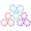 LEAN TOYS Suur küünelakikomplekt küünelakkide, kleebiste ja eraldajatega