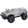 LEAN TOYS Suur kaugjuhtimisega maastikuauto RC hõbedane 1:8