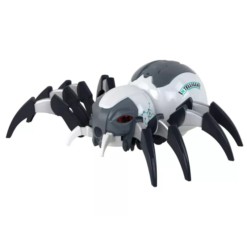 LEAN TOYS Suur Kaugjuhitav RC Ämblik, Patareitoitega, Valge ja Hall