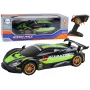LEAN TOYS Suur Kaugjuhitav Sportauto 1:10 Roheline ja Must