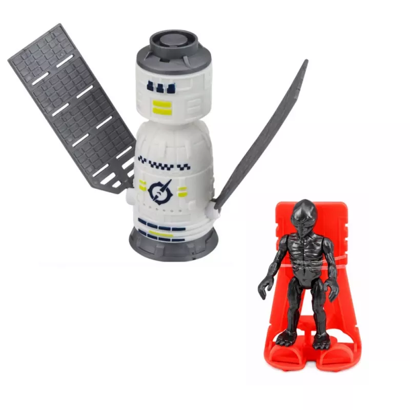 LEAN TOYS suur kosmosekomplekt UFO raketid kulgurid sõidukid laev tulnukas 8 tk.