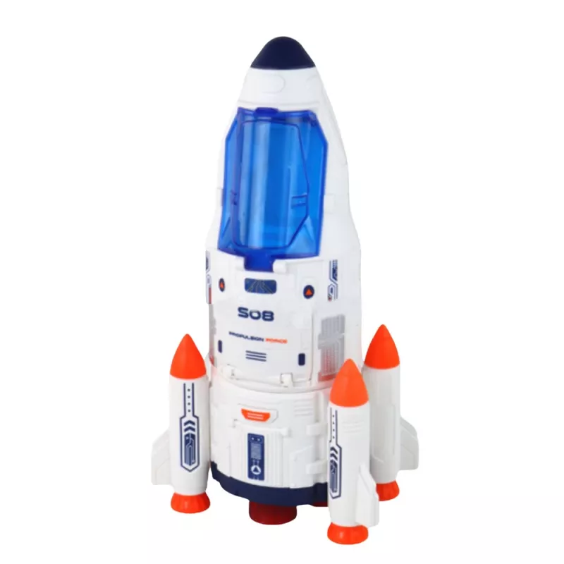 LEAN TOYS suur kosmosekomplekt UFO raketid kulgurid sõidukid laev tulnukas 8 tk.