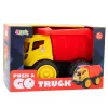 LEAN TOYS Suur kallur lastele liivaehitus Punane-kollane