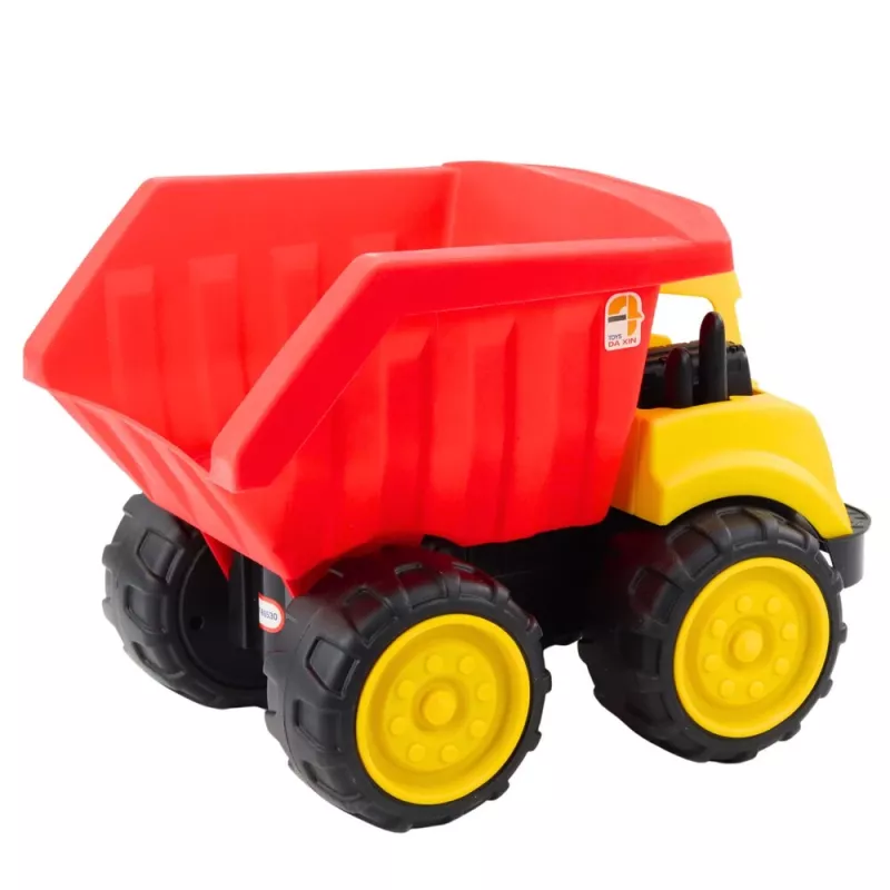 LEAN TOYS Suur kallur lastele liivaehitus Punane-kollane