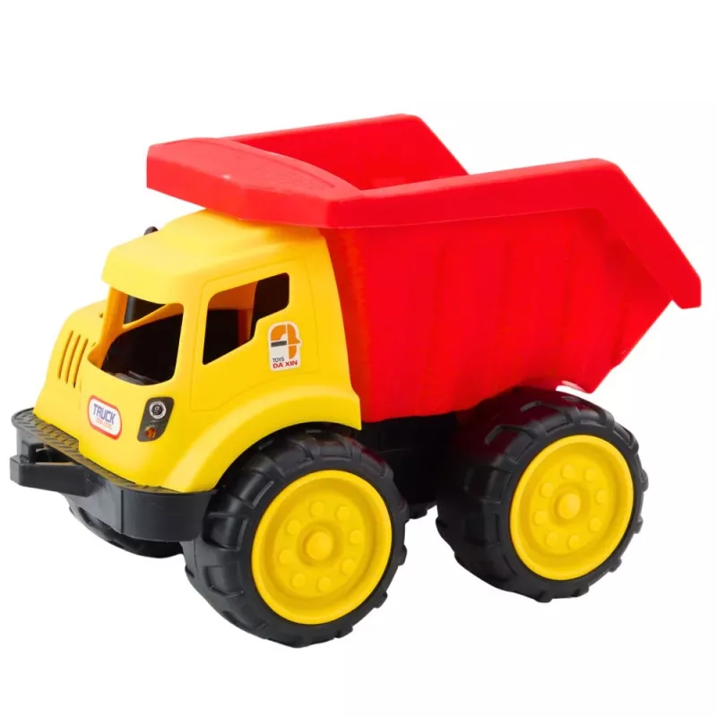 LEAN TOYS Suur kallur lastele liivaehitus Punane-kollane
