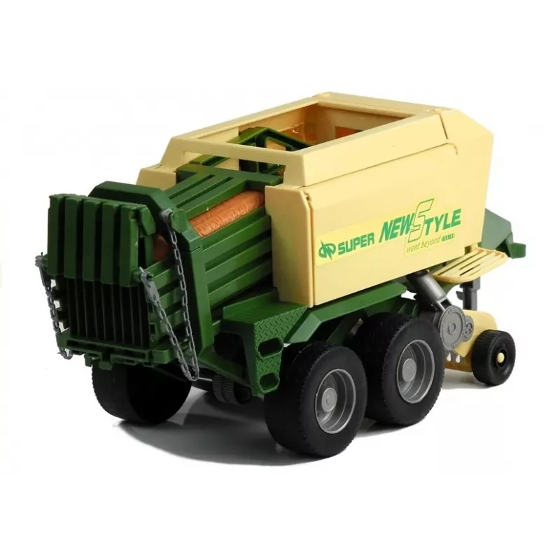 LEAN TOYS Suur traktor haagisega Põllumajandusmasin 65 cm