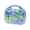 LEAN TOYS Little Doctor Medical Kit In Suitcase Lights Blue Sounds