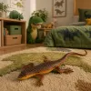 LEAN TOYS Eluspoegiv Sisalik Kummist Kujuke Venitatav Realistlik 12,5 cm