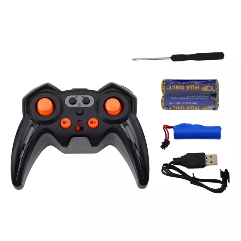 LEAN TOYS Lora veoauto RC puksiirauto 1:24 2,4GHz tulede ja helidega