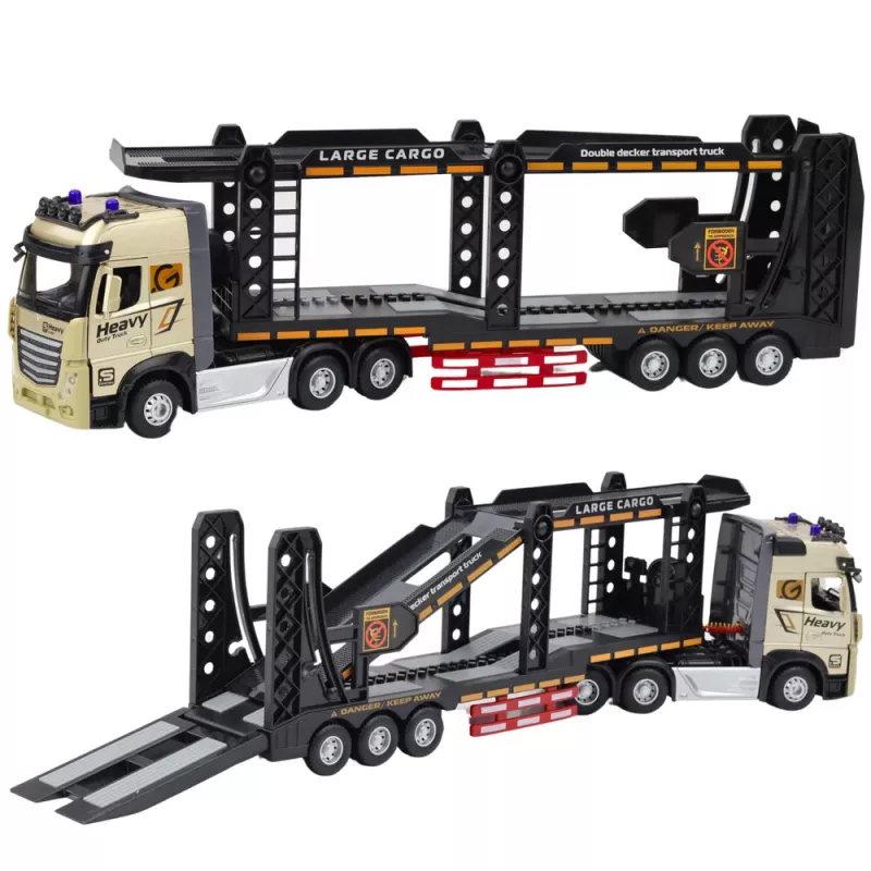 LEAN TOYS Lora veoauto RC puksiirauto 1:24 2,4GHz tulede ja helidega
