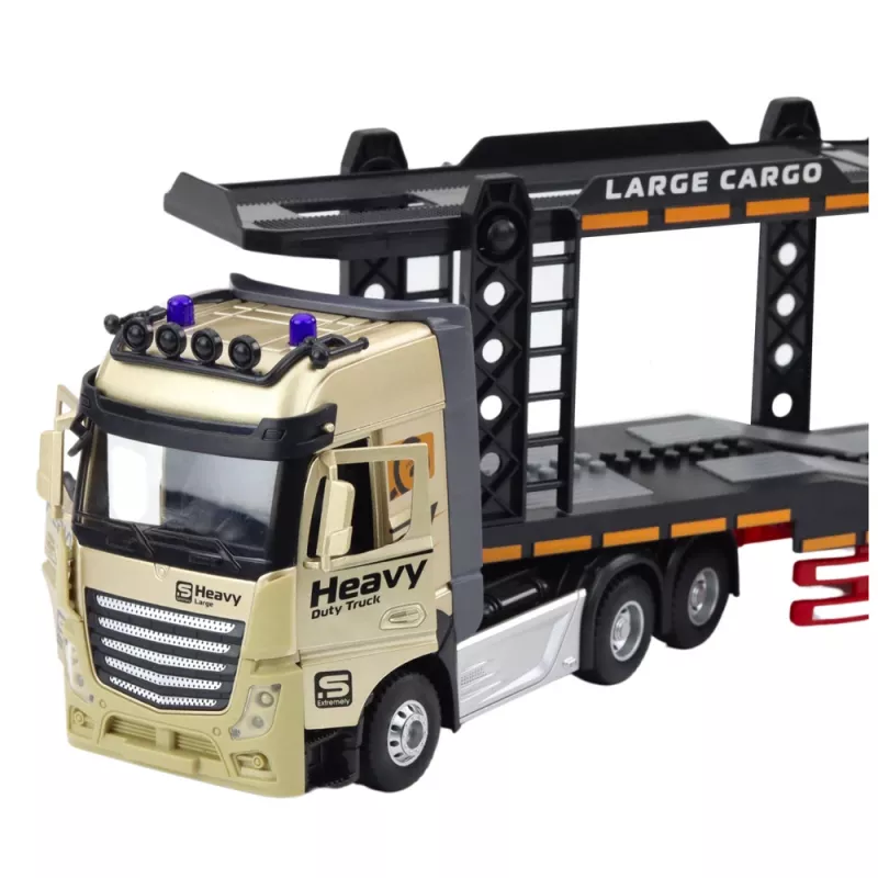 LEAN TOYS Lora veoauto RC puksiirauto 1:24 2,4GHz tulede ja helidega