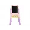 LEAN TOYS Magnetiline tahvel sinine punane tarvikutega