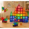LEAN TOYS magnetilised ehitusklotsid 3D paneelid loov STEM värviline 100 tk