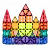 LEAN TOYS magnetilised ehitusklotsid 3D paneelid loominguline STEM värviline 73 tk